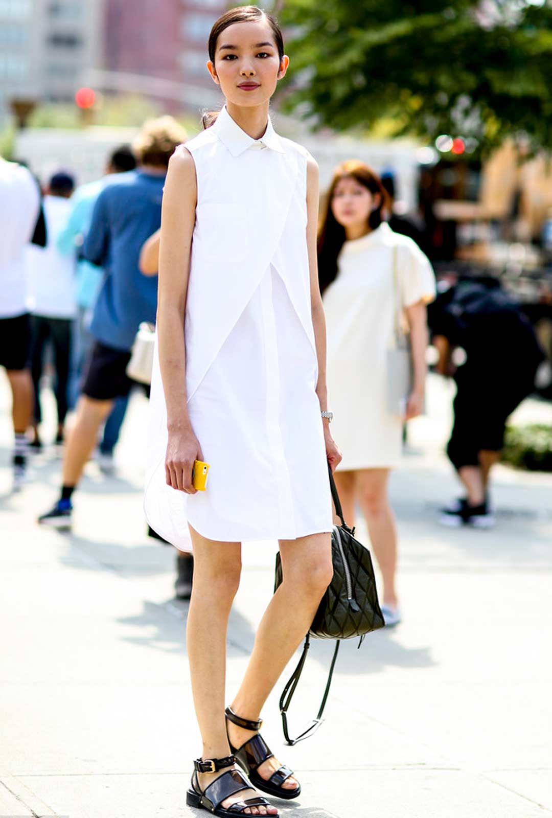 穿搭| 不挑人的小白裙,也是要选对款才好看