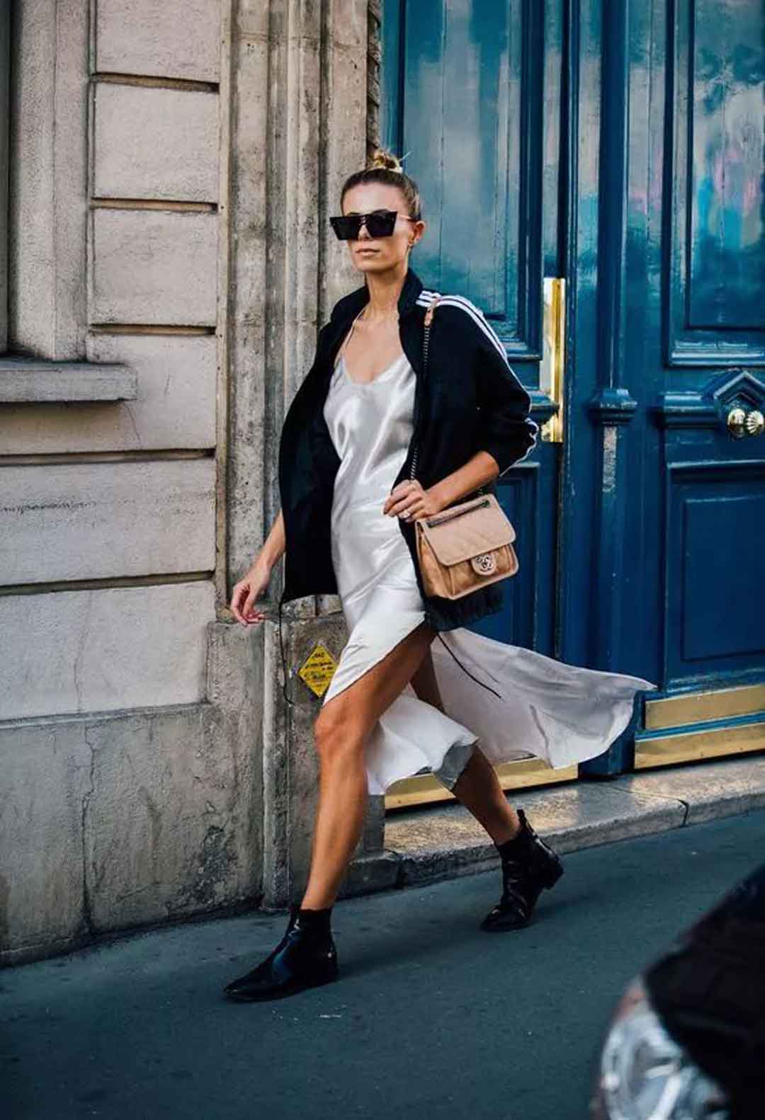 穿搭| 夏天穿连衣裙 还是搭平底鞋最美